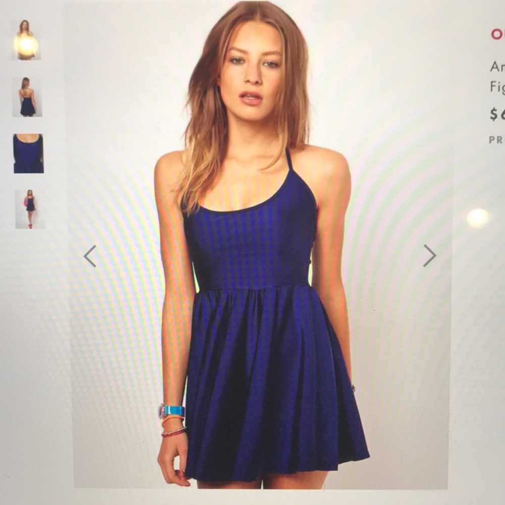 American Apparel Tricot Figure Skater Dress